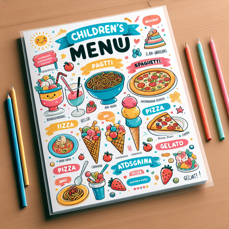 Olive Garden Kids Menu