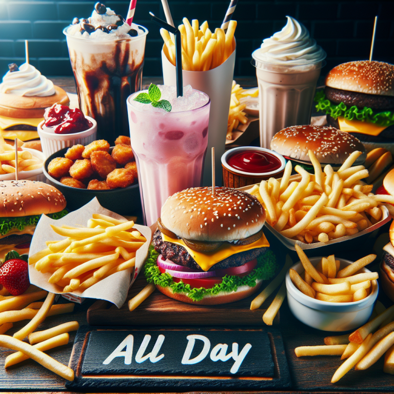 Burger King All Day Menu