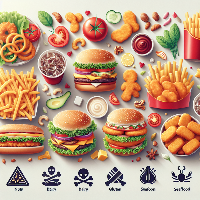 Burger King Allergen Menu